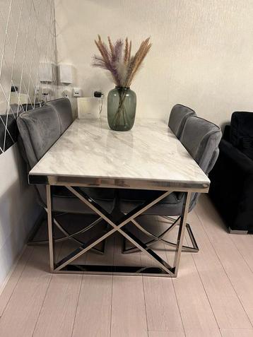 Eettafelset & Salontafel - stijlvol! beschikbaar voor biedingen