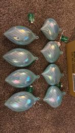 Kurt s adler kerstballen blauw 8x, Diversen, Kerst, Ophalen of Verzenden, Nieuw