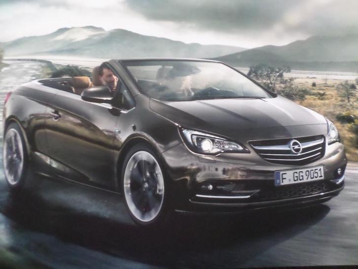 Opel Cascada Brochure, Boeken, Auto's | Folders en Tijdschriften, Zo goed als nieuw, Opel, Ophalen of Verzenden