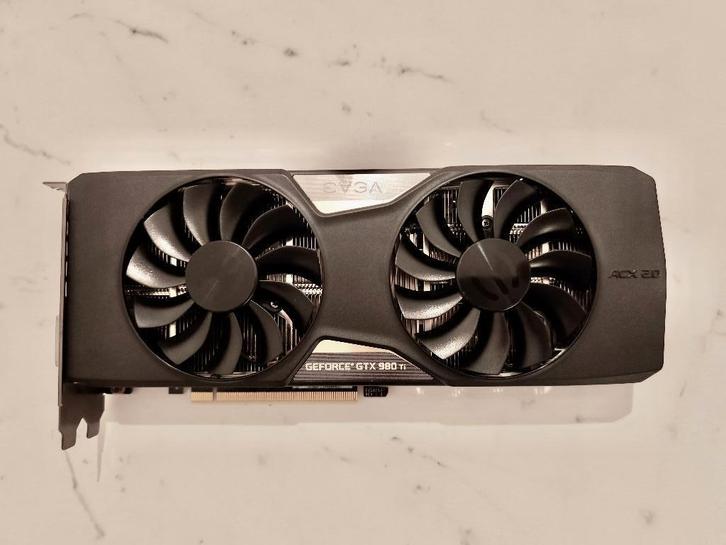 Evga NVIDIA GeForce GTX 980 Ti, Computers en Software, Videokaarten, Gebruikt, Nvidia, PCI-Express 3.0, GDDR5, HDMI, DisplayPort
