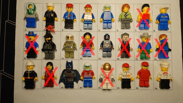 Lego Poppetjes / Minifigures, Kinderen en Baby's, Speelgoed | Duplo en Lego, Gebruikt, Lego, Losse stenen, Ophalen of Verzenden