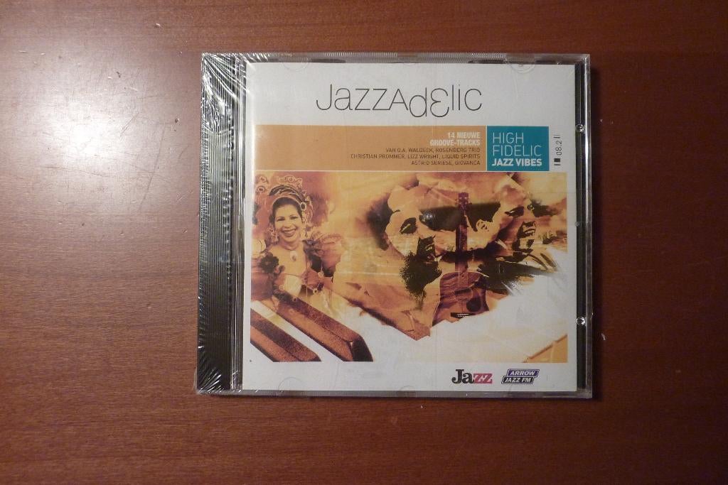 Jazzadelic 08.2 High-Fidelic Jazz Vibes PROMO NIEUW, Cd's en Dvd's, Cd's | Jazz en Blues, Ophalen of Verzenden, 1980 tot heden