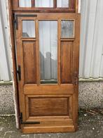 Prachtige antieke massieve eiken voordeur met kozijn, Doe-het-zelf en Verbouw, 100 tot 120 cm, La belle porte, Jurgen.hoogenboezem@gmail.com