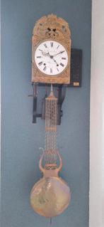 Antieke Comtoise klok met fraai bewerkte kast, Antiek en Kunst, Antiek | Klokken, Ophalen