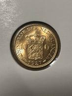 Gouden tientje 1927 stempelglans, Postzegels en Munten, Munten | Nederland, Koningin Wilhelmina, Losse munt, 10 gulden, Goud