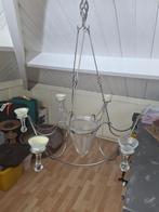 Kroonluchter kaarsen, Ophalen, Gebruikt, Glas