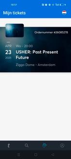 Usher woensdag 23-04-2025  3 kaartjes, Tickets en Kaartjes, Concerten | Pop, April, Drie personen of meer