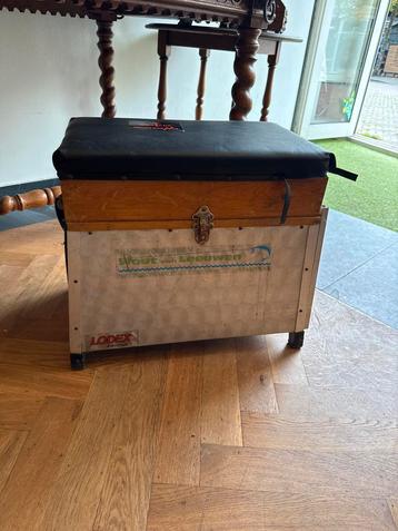 Vintage Visgereikist Lodex stoel beschikbaar voor biedingen