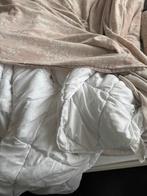 Dekbed + dekbedovertrek (2 kussenhoes), Huis en Inrichting, Slaapkamer | Beddengoed, Verzenden, Wit, Dekbedovertrek, Tweepersoons