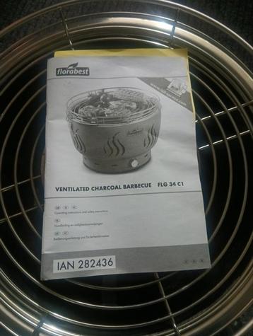 Florabest Ventilated Charcoal Barbecue FLG 34 C1 beschikbaar voor biedingen