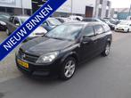 Opel Astra Wagon 1.6 Enjoy (bj 2005), Auto's, Opel, Voorwielaandrijving, Gebruikt, Zwart, 4 cilinders