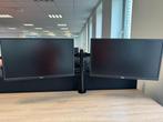 beeldscherm steun incl. 2x23 inch. schermen, Computers en Software, Monitoren, Gebruikt, IPS, Full HD, Ophalen of Verzenden