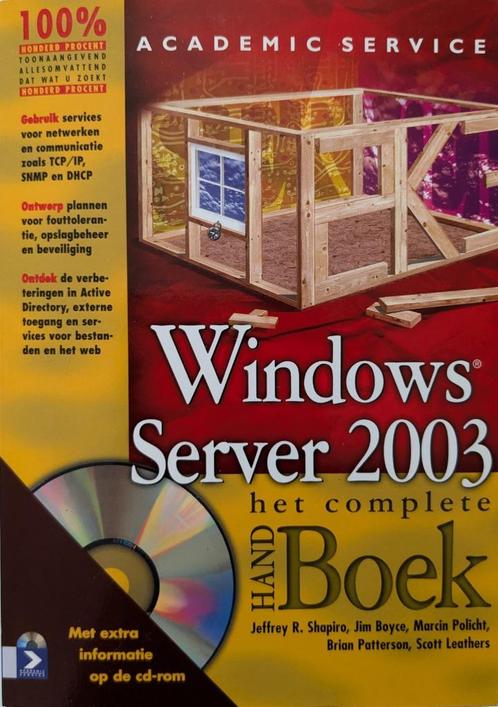 Windows Server 2003 boek, Computers en Software, Besturingssoftware, Zo goed als nieuw, Windows, Ophalen of Verzenden
