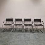 Vintage stoelen bauhaus Italiaanse slede stoelen set, Kolibrivintagehal@gmail.com, Aaldertgeertsstraat 43 Olst, Zwart, Kolibri vintage