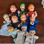 Retro handpoppen poppenkastpoppen ( B ), Ophalen of Verzenden, Zo goed als nieuw, Overige typen