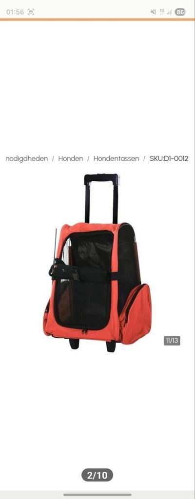 Honden Rugzak nieuw, Dieren en Toebehoren, Honden-accessoires, Zo goed als nieuw, Ophalen of Verzenden