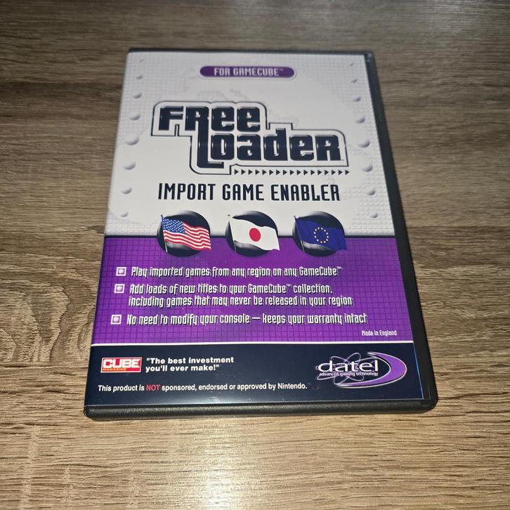 Free Loader GameCube GC Game Case, Spelcomputers en Games, Games | Nintendo GameCube, Zo goed als nieuw, Avontuur en Actie, 1 speler