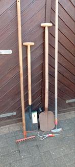 Tuingereedschap - Hark, Spades, Schoffels, Cultivator, Tuin en Terras, Hand-tuingereedschap, Ophalen of Verzenden, Gebruikt, Hark