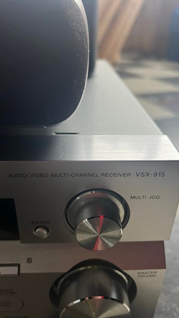 Pioneer receiver met Audica surroundset, Ophalen of Verzenden, Gebruikt, Pioneer
