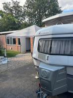 Vintage voortent/luifel (met zijflappen) voor Eriba caravan, Caravans en Kamperen, Ophalen, Gebruikt