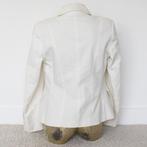 Mooie Erny Van Reijmersdal Blazer - 64 (Maat 42) € 110,-, Kleding | Dames, Jasjes, Kostuums en Pakken, Wit, Maat 42/44 (L), Ophalen of Verzenden
