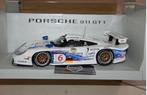 1:18 PORSCHE 911 GT1 LEMANS MOBIL1 #6 UT models WRH, Hobby en Vrije tijd, Modelauto's | 1:18, Verzenden, Zo goed als nieuw, Auto