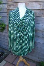 Tuniek zwart/ lime Pont Neuf mt 2XL Vaste prijs, Blouse of Tuniek, Ophalen of Verzenden, Zo goed als nieuw, Pont Neuf