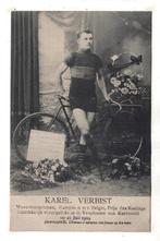 Wielrenner Karel Verbist  1909 Wereldkampioen Wielrennen, Verzenden, Voor 1920, Ongelopen, Sport en Spel