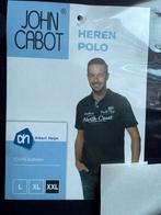John Cabot Heren Polo - Zwart - Nieuw, Kleding | Heren, Ophalen, Nieuw, Maat 56/58 (XL), Zwart