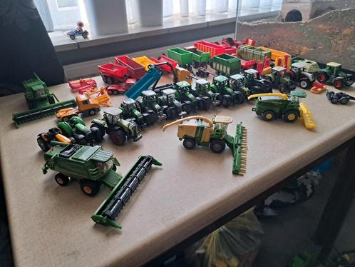 Grote Collectie Speelgoed Landbouwvoertuigen, Hobby en Vrije tijd, Modelbouw | Auto's en Voertuigen, Gebruikt, Overige typen, 1:50 of kleiner