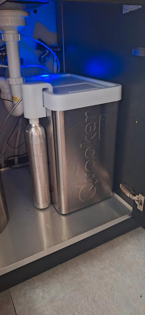 Cube van Quooker bruisend water, Witgoed en Apparatuur, Bruiswatermachines, Zo goed als nieuw, Ophalen