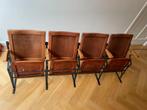 Theater bioscoop stoelen, 4 zitplaatsen, Antiek en Kunst, Ophalen