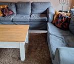 Bankstel 2 en 3 zits( gratis af te halen), Huis en Inrichting, Banken | Bankstellen, Ophalen, Gebruikt, Overige maten, 75 tot 100 cm