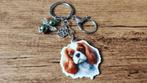 (Ketting)hanger Cavalier king spaniël met beschermengeltje, Overige materialen, Overige kleuren, Verzenden, Nieuw