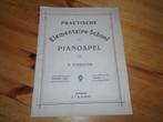 D. Tiemeijer - practische elementaire school pianospel, Muziek en Instrumenten, Gebruikt, Klassiek, Ophalen of Verzenden, Artiest of Componist
