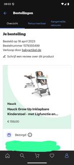 Hauck Grow Up Inklapbare Kinderstoel, Kinderen en Baby's, Kinderstoelen, Ophalen of Verzenden, Zo goed als nieuw, Meegroeistoel
