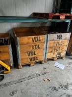 Partij van 20 randen en 27 pallets, Zo goed als nieuw, 50 mm of meer, Minder dan 200 cm, Vuren