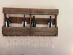 Wijnrek van Pallet - Handgemaakt, Huis en Inrichting, Gebruikt, Ophalen of Verzenden, Minder dan 5 flessen, Minder dan 50 cm