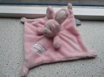 Knuffeldoek konijn roze velours merk Very Important Baby VIB, Kinderen en Baby's, Konijn, Ophalen of Verzenden, Zo goed als nieuw