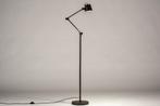 vloerlamp zwart of beige groen bank hoekbank fauteuil lamp, Ophalen of Verzenden, Nieuw, Metaal