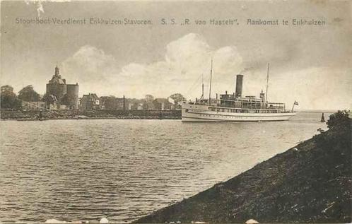 (301-418-033) Enkhuizen Stoomboot Veerdienst, Verzamelen, Ansichtkaarten | Nederland, Noord-Holland, Verzenden