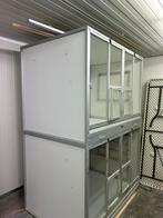 Uitvlieg kooi met tussen bodem, Dieren en Toebehoren, Ophalen, Zo goed als nieuw, Aluminium, Broedkooi of Kweekkooi