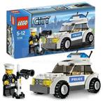 LEGO 7236 Politie auto (CITY) - bijna compleet!, Ophalen of Verzenden, Zo goed als nieuw, Losse stenen, Lego