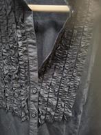 blouse zwart dames erfo maat 40, Ophalen of Verzenden