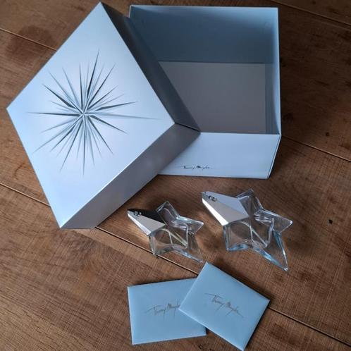 2 lege sterflacons EDP ANGEL Thierry Mugler 25 + 50 ml, Verzamelen, Parfumverzamelingen, Zo goed als nieuw, Miniatuur, Ophalen of Verzenden