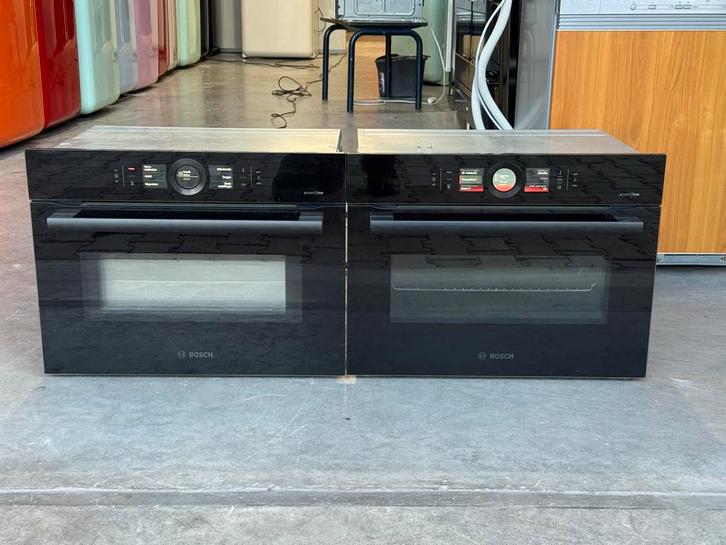 bosch combimagnetron met bijpassende comi-stoom, Witgoed en Apparatuur, Ovens, Zo goed als nieuw, Inbouw, Oven met grill, 45 tot 60 cm