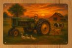 Wandbord John deere, Ophalen of Verzenden, Nieuw