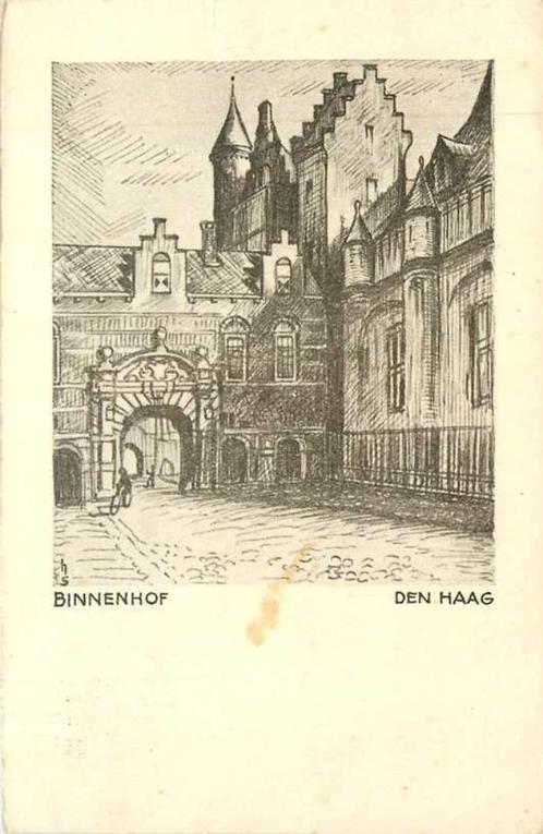 (380-288-023) Den Haag Binnenhof, Verzamelen, Ansichtkaarten | Nederland, Zuid-Holland, Verzenden