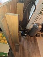 Massief Houten Wandrek 149x58cm, Huis en Inrichting, Ophalen, Gebruikt