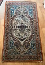 Perzisch handgeknoopt tapijt – ca. 92 x 165 cm | 1950-1970, Huis en Inrichting, Stoffering | Tapijten en Kleden, Blauw, Ophalen of Verzenden
